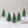 Colorful Lights Luminous Xmas Tree LED Xmas Tree Ornament Tabletop Christmas Trees  Children Gifts