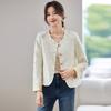 Summer women's new Chinese high-end design top cardigan women's thin style outerwear women's thin style outerwear women's outerwear women's outerwear