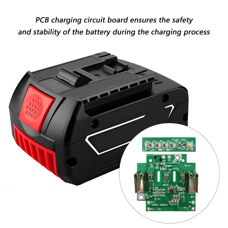 Efficiency 21700 BAT618 Charging Protections Board for 18V BAT610 BAT609 BAT618 Lithium Batteries Overcharge Prevention