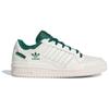 Adidas Forum Low CL Cream Collegiate Green Unisex Sneakers Cloud-White Cream-White IH5354
