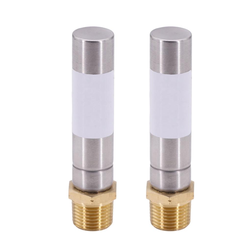 2Pcs Water Hammer Arrestor Washing Machine Dishwasher Pipe Noise Stop 1/2inch Thread Washer Hammer Arrestor Easy To Use
