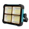 LED Work Solar Light 100W 10000LM 3000 To 6000K IP66 Waterproof Rechargeable Portable Outdoor Work
