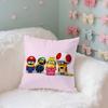 Cute MMinionS Case Plush Fabric Soft Pillowcase Double Sided Print Cushion Cover Household Gifts