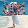 Custom Name Ultra-Soft Beach Towel with ice hockey Theme,Ideal for Pool - Camping, Diving - Perfect Travel Essential, Vibrant Beach Towel.