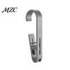No Drill Hanging Hooks Laundry Hook with Clip, Non-Drilling ABS Closet Organizer, Multi Purpose Kitchen Rag Organizers Durable Anti-slip Clothes Clip