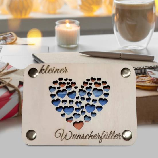 Держатель для денег на день рождения, деревянный держатель для денег, держатель для денег в виде конверта, упаковочный держатель для наличных или подарочной карты