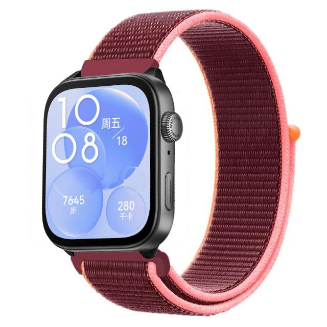 Нейлоновый петлевой ремешок для Huawei Watch Fit 3/4/4 Pro Дышащий спортивный браслет Ремешок для Huawei Watch Fit 4/Fit 4 Pro Браслет Ремень