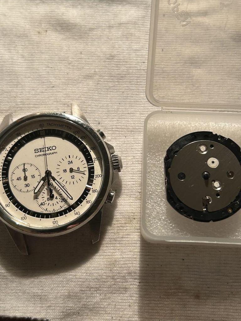 [USED] SEIKO7T11-0BH0 First Generation Speedmaster Reproduction Overhauled