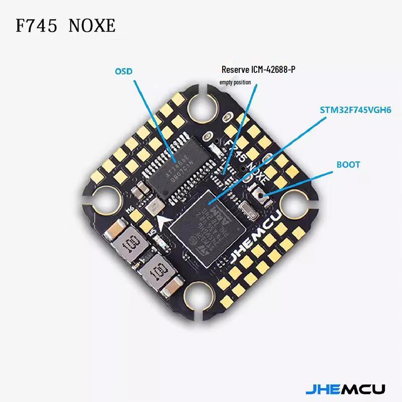 JHEMCU F745 F7 Flight Controller & ESC Stack