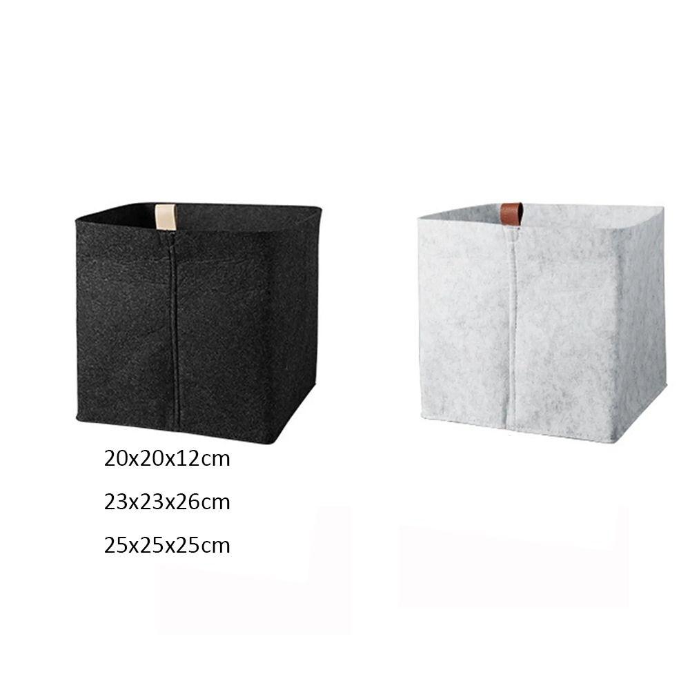 Органайзер Корзина для хранения фетра Контейнер Коробка для хранения ткани Корзина для белья Гостиная