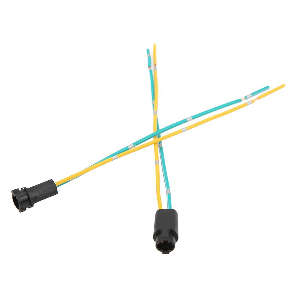 2pcs Bulb Base 12V Heat Resistant T5 LED Light Bulb Sockets with Wire for Industrial Equipment