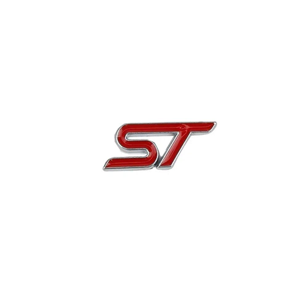 3d Metal Letter ST Badge Car Steering Wheel Sticker Decals STLINE Accessories