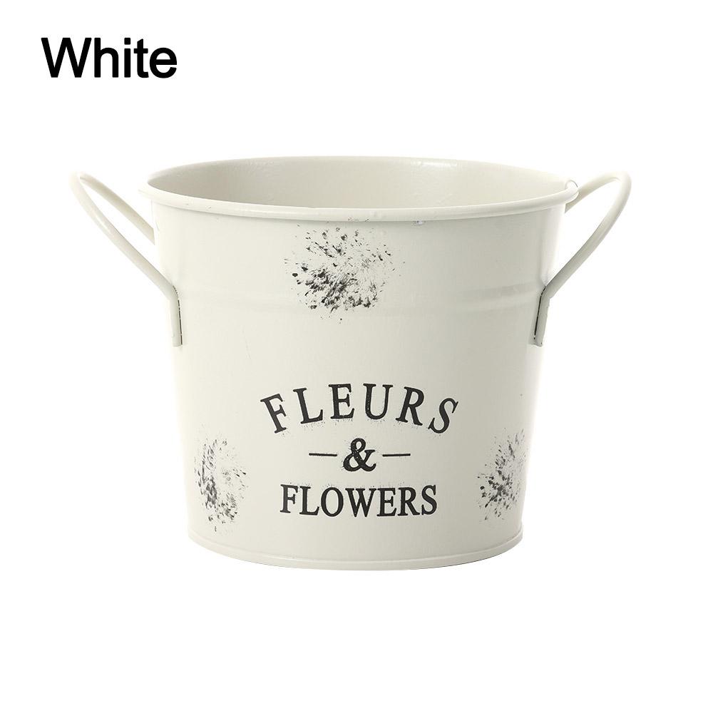 Главная Металлический кувшин Кувшин Цветочные горшки Цветочная ваза Садовый декор Ведро для цветов