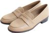 Loafers Bolognese Loafers EN22056 Beige Cm [Eizo] Women's 22.5
