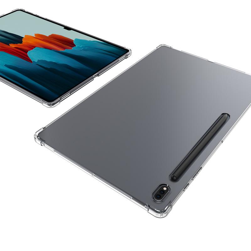 Защитный чехол для Samsung Tab S8 Ultra с защитой от падения по углам с воздушными подушками, 14,6 дюйма, прозрачный, 2022