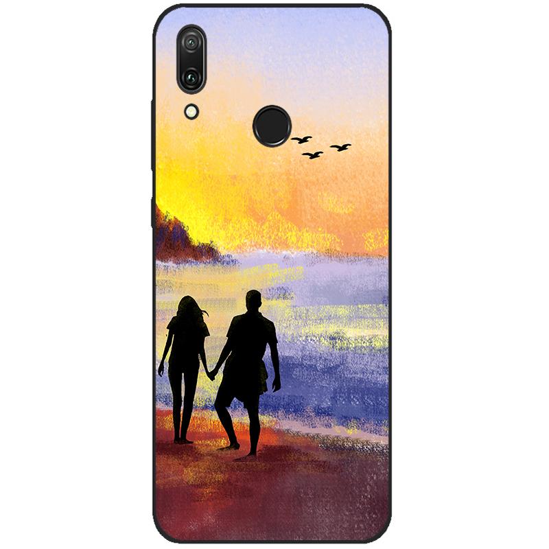 Чехол для Huawei Y7 2019 Y 7 2019 Силиконовый ТПУ Задняя крышка Защитный чехол для телефона Для Huawei Y7 Y7 Prime 2019 Бампер Fundas Coque