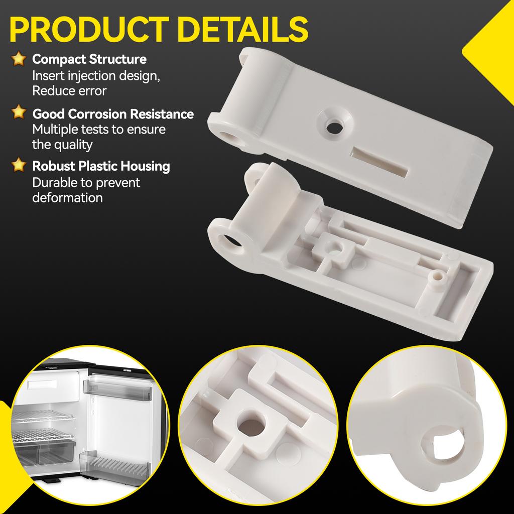 2x Петля двери морозильной камеры для Electrolux Dometic Rm 6 7 8 Rge 2100 2412125011 Холодильник для каравана автодома RV 2412125110