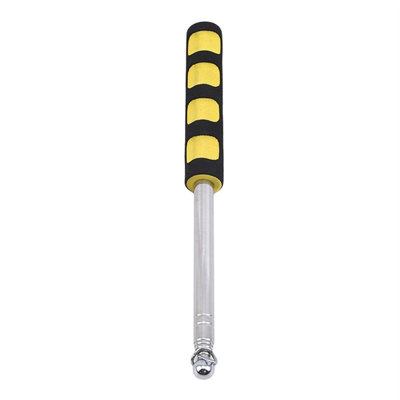 1.2/1.6M Handle Flagpole Telescopic Stainless Steel Tour Guide Banner Flagstaff Teaching Stick PPT presentation Flagpole