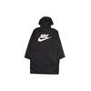 Nike Хлопковая куртка с капюшоном и логотипом в виде буквы, мужская верхняя одежда, черная BV4695-010
