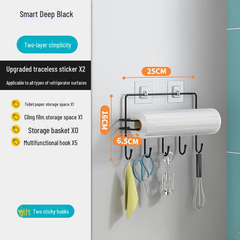 Многофункциональная кухонная полка для хранения вещей для холодильника