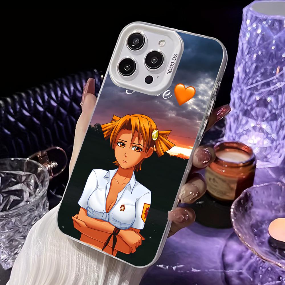 Everlasting Summer Alisa White Translucent Mobile Phone Case for iPhone 17 16 15 14 13 12 11 X XR XS Air Pro Max Plus Cover