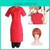 Стильный костюм для косплея Gintama Kagura из дышащей ткани и с идеальными швами для всех случаев жизни