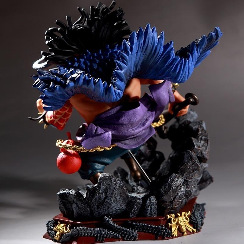 Collection Anime One Piece Four Emperors Kaido PVC Action Figure Toy for Gift 19cm