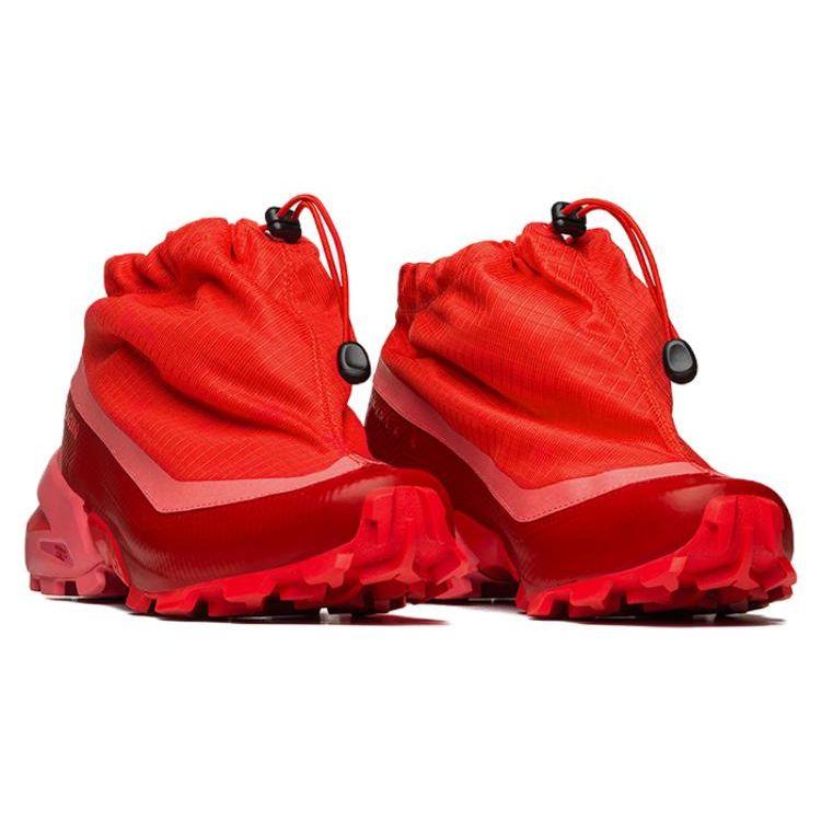 Mm6 Maison Margiela Salomon Cross Low Shock Absorbing Slip Resistant Durable Low Top Outdoor Functional Shoes Unisex Shoes Red L47169600