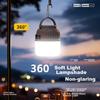SupFire Outdoor Rechargeable Camping Light, Solar Lantern, Tent Light, Emergency Equipment, Hanging Lamp, Power Outage Home Use