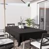 ALIX Black Rectangular Stain-resistant Tablecloth 160x270 Cm, by Soleil d'Ocre