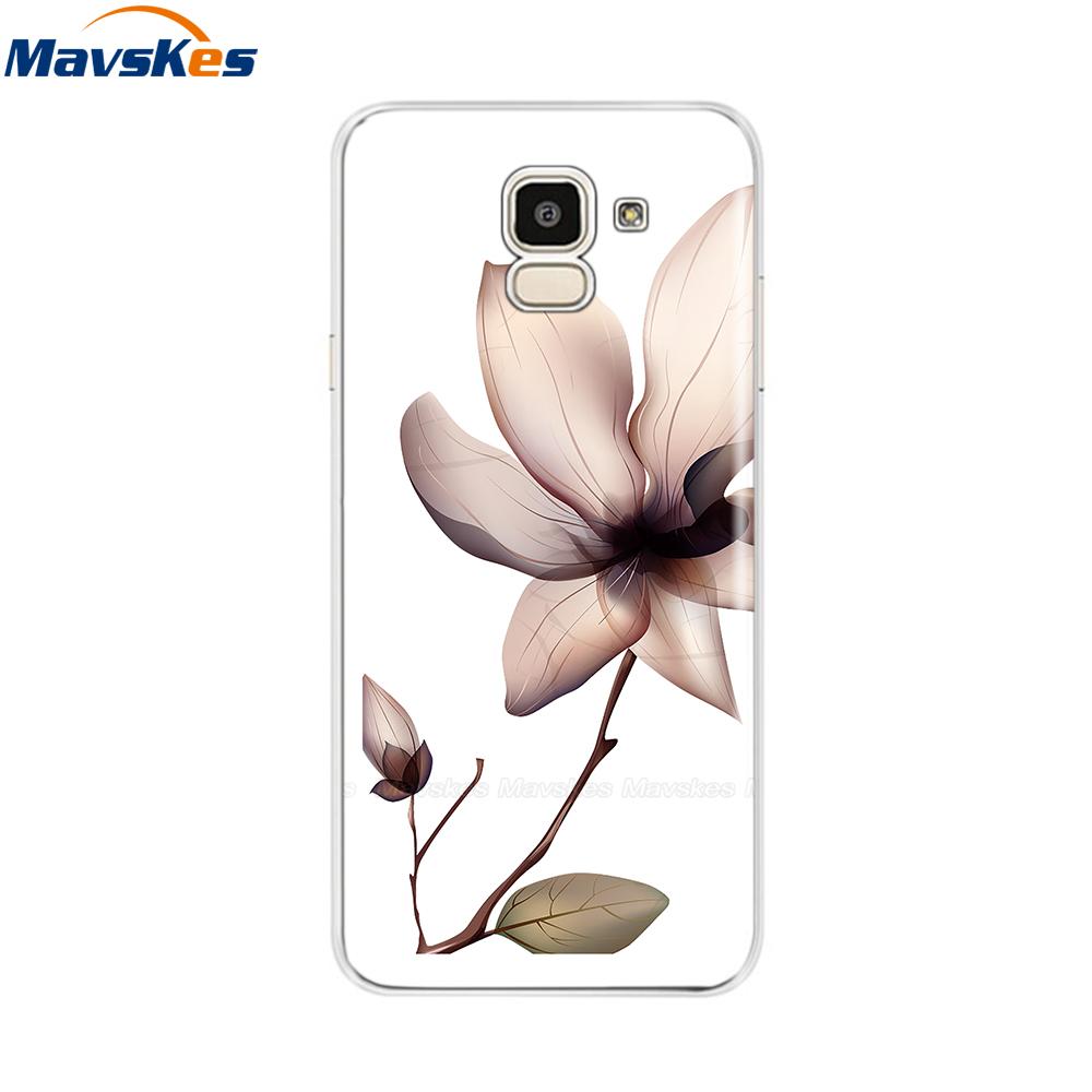 Чехол для Samsung Galaxy J6 2018 Мягкая задняя крышка из ТПУ-силикона sДля Coque Fundas Samsung J6 2018 J6 Plus 2018 Мягкие чехлы для телефона