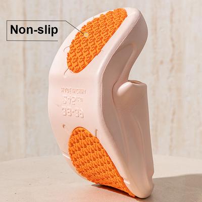 Новые нескользящие домашние тапочки женские летние удобные шлепанцы для ванной на мягкой подошве женские плюшевые пляжные тапочки для пар на платформе