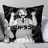 Ruri DDragon Manga Pillow Case Fashion Square Pillowcase Bedroom Sofa Room Ins Decoration Leisure