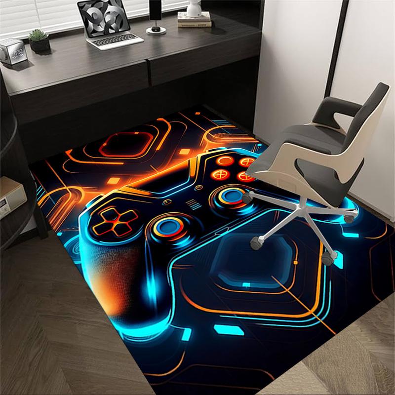 1PC Gamepad Extra Large Non-Slip Floor carpet, Office, family, bedroom, Studio - Large Area Rug,Longlasting Material-K0326