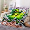 1PC Leprechaun poster Print FlAannel Blanket, High quality Comfortable for All Seasons, Home Decor, Warmth and Comfort