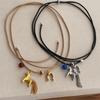 Pony-shaped Tassel Beads Necklaces Multi Tassel Cartoon Horse Necklaces  Female Accessories