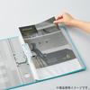 KOKUYO File Refill Clear Pocket A4 2 Holes Medium Thick Opening 50 Sheets La-AH216-5