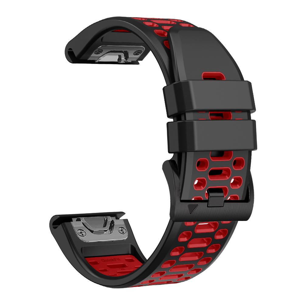 Силиконовый ремешок 26 мм 22 мм для Garmin Fenix ​​6X6 Pro 5X5 Plus 7X7 3HR 935 945 Enduro 2 QuickFit ремешок для часов браслет Correa