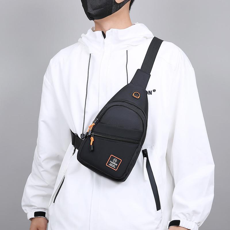 Chest Bag Crossbody Small Sling Backpack Sling Bag for Men, Chest Bag Daypack Crossbody for Travel Sport Crossbody Backpack