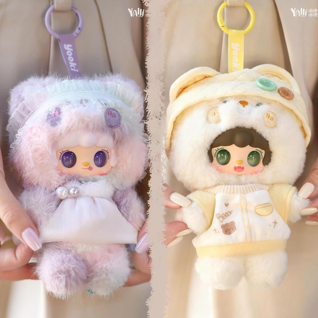 TOP TOY x Yooki Hibernation Series Plush Pendant Gachapon Blind Box Figure Plastic Model Premium Toy Soft Vinyl Birthday Gift Original Character