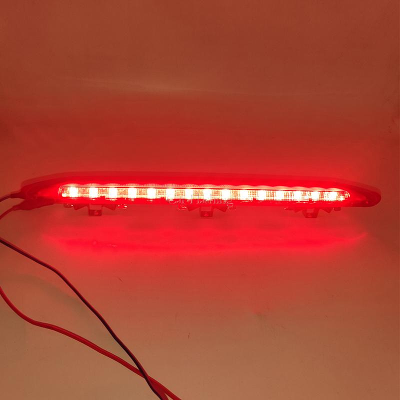 1Pcs Led Third Brake Light Projector Rear Red Tail Stop Lamp for VW Polo IV MK4 9N 9N3 Hatchback 2002-2010 OEM:6Q6945097