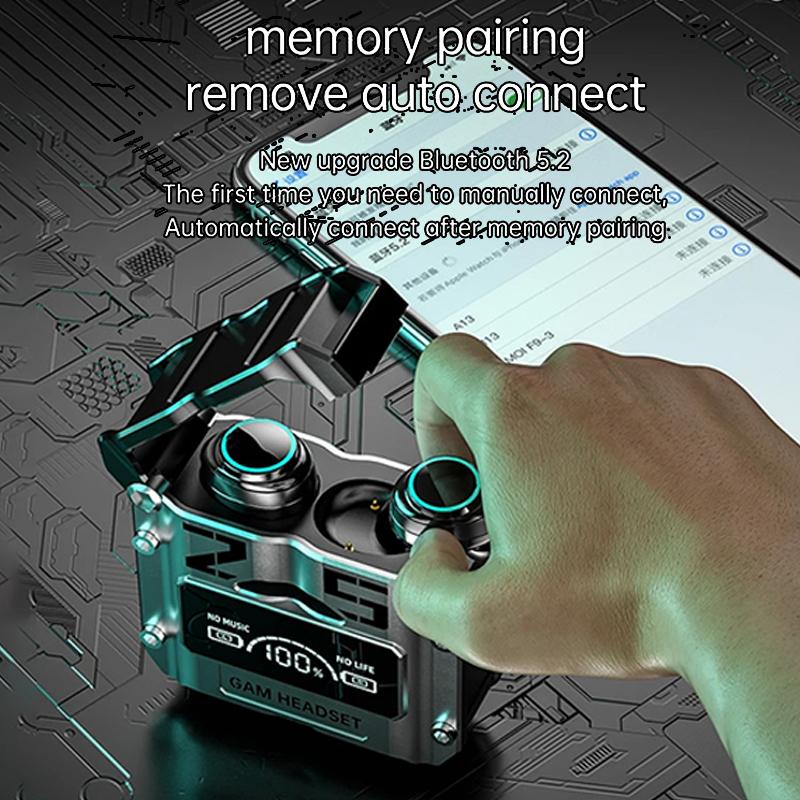 Беспроводные наушники M25 Tws Наушники Bluetooth Сенсорное управление Шумоподавление Стерео Водонепроницаемые Вкладыши Гарнитуры