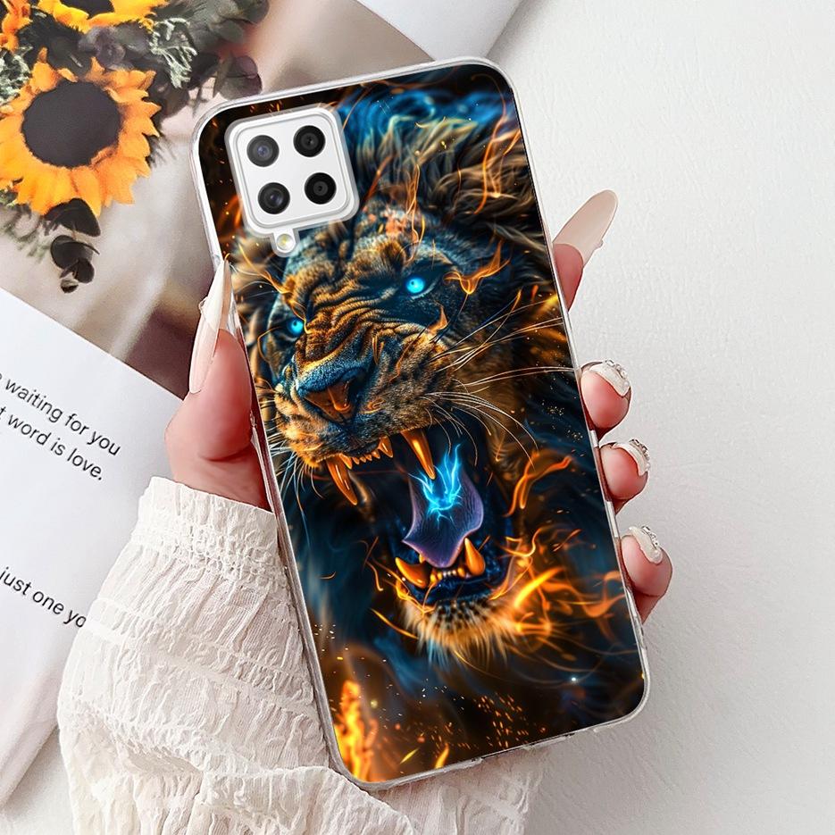 Чехол для Samsung Galaxy A22 4G SM-A225F Крутой Чехол с Рисунком Дракона Мягкий Тонкий Чехол для Телефона Для Samsung A22 A 22 Galaxy A42 5G Fundas