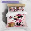 3pcs Minnie12 Cover Set - Personalized Name, HD Printed Bedding with 1 Cover and 2 Pillowcases - Perfect for Home Decor, Easy Care