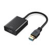 USB3.0 To HD Multimedia Interface Adapter 5Gbps 1920x1080 Resolution HD Computer Adapter for PC Monitors Black
