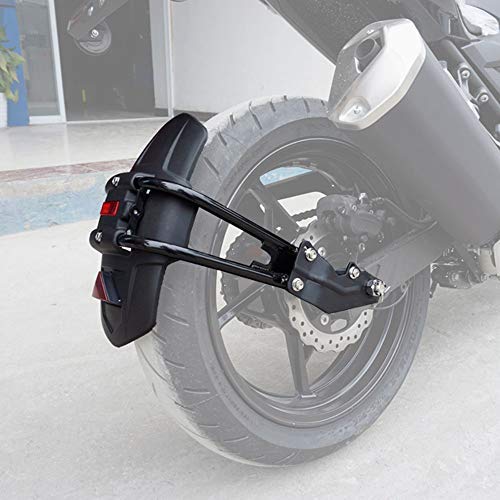 Motokano Универсальное 18 мм Заднее крыло-грязевик для Kawasaki Z400 Ninja 250 400, Suzuki GSR250 GSX250R V-Strom 250, CB190R CB190X
