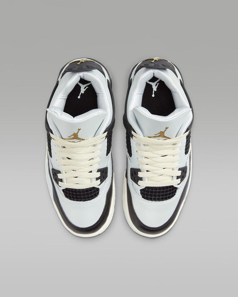 FZ8585-070 Nike GS Air Jordan 4 Retro Чистый платиновый