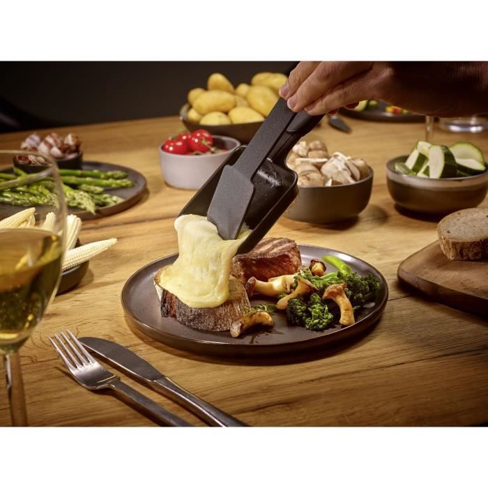 Appareil À Raclette SEVERIN - RG2360 - Jusqu'à 4 Personnes - Format Compact 24x24cm - 800W