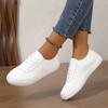2024 2024 женские туфли на плоской подошве спортивные повседневные кроссовки женские 2024 мягкие вулканизированные туфли женские маленькие белые туфли