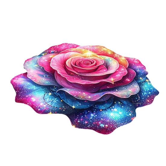3D Flower Floor Mat Absorbent Large Flower Area Rug Non-Slip Bathroom
